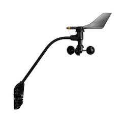 Wind direction and speed sensor